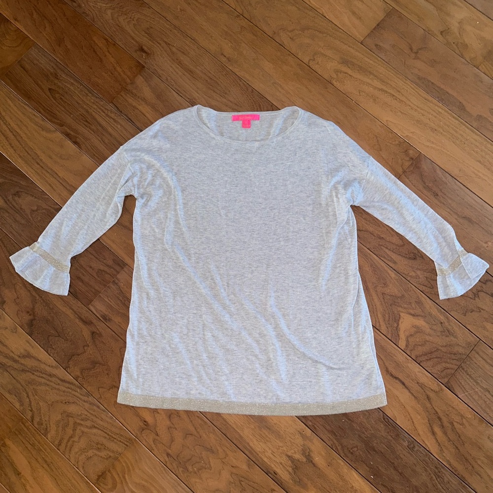 Lilly Pulitzer sweater.